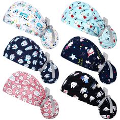 PRICES MAY VARY. Package content: there are 6 pieces scrub caps with buttons, ponytail holder and sweatband available in different patterns, enough quantity and rich style can meet your use and replacement needs Reliable material: this ribbon tie ponytail hat is mainly made of cotton material, fine workmanship, design clarity, comfortable to wear, lightweight and breathable; It won't be too stuffy for a long time, colorful printed beanies are flat in the front and tied in the back, which can be Scrub Caps Women, Dental Scrubs, Rich Style, Nurse Hat, Gifts For Dentist, Ponytail Hat, Turban Hat, Ponytail Holder, Coffee Accessories