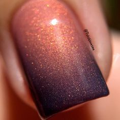 Vapid Lacquer Sweaters 'n Denim - high priority Simple November Nail Designs, November Dip Nails, Pink Holographic Nails, November Nail Designs, Black Ombre Nails, Boutique Nails, Pink Holographic, Holographic Nail Polish