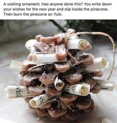 a christmas tree made out of wine corks is featured in an article on the internet