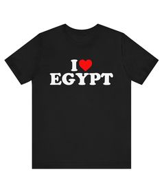 I Love Egypt T-shirt ,Heart Egypt T-Shirt  , gift for Egypt Lovers , Egypt T-shirt ------------------------------------------------------- * Fast Shipping - For quick delivery ,Top Quality Printing * Available sizes S, M, L, XL, 2XL ,3XL,4XL,5XL * Full Customization Available. Need different wording? Just message us before ordering. We reply fast. ------------------------------------------------------- The unisex heavy cotton tee is the basic staple of any wardrobe. It is the foundation upon whi Funny Text Short Sleeve T-shirt Gift, Crew Neck Slogan T-shirt Gift, Crew Neck T-shirt With Heart Graphic As Gift, Slogan Short Sleeve Shirt For Gift, Crew Neck T-shirt With Slogan For Gift, Crew Neck Slogan T-shirt For Gifts, Crew Neck Slogan T-shirt As Gift, Graphic Tee Crew Neck T-shirt As Gift, Graphic Tee Crew Neck As Gift