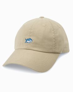 Our most popular Skipjack hat features our embroidered Skipjack logo on the front while the back includes blue "Southern Tide" embroidery and adjustable strap allowing for comfortable wear. Style: 1960 100% Cotton Twill Full color Skipjack embroidery on front Blue "SOUTHERN TIDE" embroidery and metal Skipjack rivet on back Adjustable strap with branded buckle for comfortable wear Casual Trucker Hat With Embroidered Short Brim, Casual Embroidered Trucker Hat With Short Brim, Casual Embroidered Baseball Cap With Short Brim, Casual Trucker Hat With Short Brim And Embroidered Logo, Casual Trucker Hat With Embroidered Logo And Short Brim, Adjustable Solid Color Hat With Embroidered Logo, Adjustable Solid Hat With Embroidered Logo, Adjustable Hats With Embroidered Logo, Casual Embroidered Hat With Short Brim