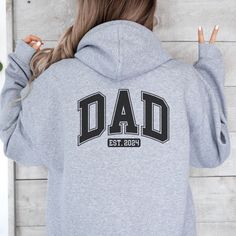 Dad Est 2024 Printify Kids Candles, Candle Bags, Information Processing, Sweatshirts And Hoodies, Poly Mailers, Kids Stickers, Style Women, Look Plus, Unisex Style