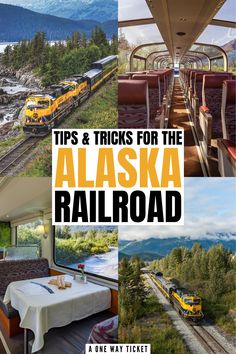 the alaska railroad is one way ticket and it's free for all to see