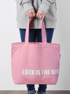 Editor's NotesCasual and versatile eco bag with lettering print.- Eco bag- Lettering print on it- Enough storage- Internal pocket- Versatile itemMeasurements(in.)One size- Width: 17.71 in.- Height: 12.99 in.- Depth: 4.92 in.Composition & Care- Polyester- Please check the care labelDesigner- by bubilian Eco-friendly Pink Shoulder Bag For Everyday, Pink Canvas Bag With Letter Print For Shopping, Eco-friendly Pink Canvas Bag For Everyday Use, Pink Letter Print Canvas Bag For Shopping, Pink Cotton Bags With Letter Print, Pink Bags With Letter Print For Everyday Use, Pink Shoulder Bag With Letter Print For Daily Use, Pink Rectangular Shoulder Bag With Letter Print, Eco-friendly Pink Shoulder Bag For Daily Use