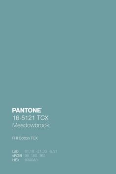 the pantone logo is shown in white on a teal green background with text