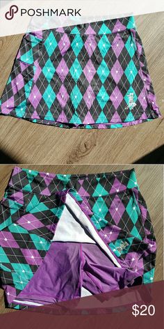 Running Skirt Skort Running Skirt with shorts attached and POCKETS! Super duper sweatwicking blend! Runningskirts Skirts Mini Skirt With Shorts, Super Duper, Mini Shorts, Purple Green, Skirts Mini, Womens Shorts, Running