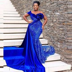 Royal Blue Party Dresses | Lace Wedding Guest Dresses – FrenzyAfricanFashion.com Blue Mermaid Dress, Royal Blue Party Dress, Lace Wedding Guest Dress, Mermaid Prom Dresses Lace, African Prom Dresses, Lace Evening Dress, African Wedding Dress, Blue Party Dress, Fall Wedding Guest Dress