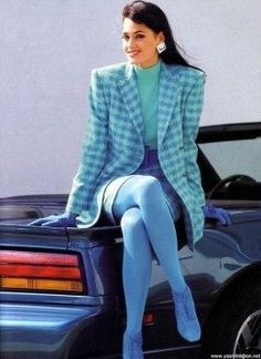 80s Fashion Trends, Dorothy Dandridge, Blue Tights, Djerf Avenue, 80s Women