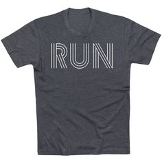 Show off your running pride in our short sleeve tee featuring a one-of-a-kind bold design inspired by running. The short sleeve tee is made from soft, lightweight, and slightly heathered material. Our crewneck short sleeve tee has a relaxed, unisex fit that looks great when paired with any choice of athletic or everyday bottoms. This stylish short sleeve tee is perfect for everyday wear and an ideal running gift for any occasion. Sole Sisters, Running Design, Outfits Athletic, Running Apparel, Running Gifts, Running Short, Country Shirts, Spirit Wear, Running Shirts