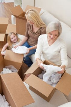 Moving seniors is never as simple as we'd like, but by following these tips, it can be made easier for everyone. Newsprint Paper, Packing Paper, Professional Movers, Moving Checklist, Aging In Place, Senior Care, Moving Tips, Assisted Living, Moving Day