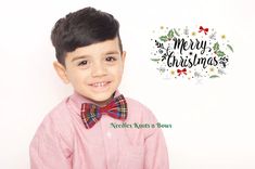 Christmas Plaid Bow Tie, Red and Green Plaid, Holiday Bow Tie – Needles Knots n Bows Outfits For Boys, 1st Birthday Outfit