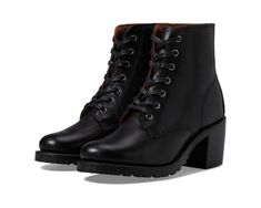 Women's Frye Sabrina 6G Lace Up | Zappos.com Brown Chelsea Boots, Horween Leather, Leather Lace Up Boots, Black Chelsea Boots, Lace Up Ankle Boots, Platform Boots, Work Boots, Brown Boots, Boot Shoes Women