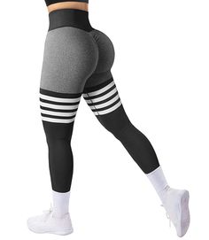 PRICES MAY VARY. A AGROSTE 2023 SEAMLESS COLLECTION - Multipal Styles, Various Colors Available, Pair Perfectly with Different Crop Tops! Top A+ Fabric-- 4 way stretch with 65% nylon 25% polyester 10% spandex. No Pilling, thick enough, no see through when bending over, moisture wicking perfer for gym fitness wear, running, gym exercise, yoga or daily wear. Featuring with seamless knitted fabric to ensure maximum comfort - no itching, irritation or chafing. Seamless Scrunch Butt Lift Leggings-- T Gym Tights, Leopard Leggings, Legging Sport, Compression Tights, Waist Workout, Gym Leggings, Seamless Leggings, Sports Leggings, Sport Pants