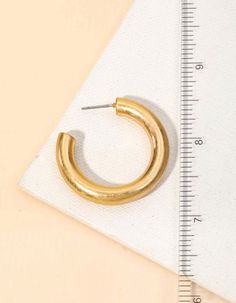 This must have trending pair of hoop earrings that features a gorgeous metallic tube hoop earrings design Cheap Playful Hoop Earrings, Affordable Handmade Modern Hoop Earrings, Cheap Handmade Modern Hoop Earrings, Hoop Earrings Design, Tube Hoop Earrings, Earrings Design, Designer Earrings, Hoop Earrings, Design