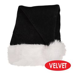 Highlights: Size: One size fits most Design: Sleek black Santa hat for a stylish, elegant holiday look Quantity: 1 hat per package, 12 hats per case Perfect for: Holiday parties, events, and festive outfits Product Description:Celebrate the season in style with our Black Santa Hat! This sleek and elegant take on the classic Santa hat adds a unique touch to your holiday outfit. One size fits most, making it perfect for spreading holiday cheer. Each package includes 1 hatper package or 12 hats per Winter Party Top Hat With Curved Brim, Winter Formal Black Costume Hats And Headpieces, Formal Black Costume Hats For Winter, Formal Black Winter Costume Hat, Black Formal Winter Costume Hat, Classic Winter Party Hats, Black Top Hat For Winter Party, Adjustable Holiday Evening Hat, Black Mini Hats For Formal Winter Occasions