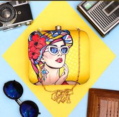 Handmade printed clutches for women  Size - 6.5 x 6 inches  Gifts for her Trendy Handmade Clutch As Gift, Retro Pouch Clutch As Gift, Yellow Rectangular Clutch As Gift, Yellow Rectangular Clutch For Gift, Trendy Pouch Clutch As Gift, Fabric Clutch, Clutches For Women, Frederick Md, Printed Clutch