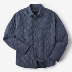 This robust layer isn't only about insulation  it's crafted to feel relaxed and look effortlessly stylish to boot. The Ridge features heathered cotton flannel with stitch-through diamond quilting that packs just the right amount of lightweight fill to ensure you stay warm without any unnecessary bulk. Perfectly suited to jacket duty just as well as it handles all-day layering over your favorite Sturdy Tee, thanks to rugged details like tonal workwear buttons and precise interior finishing..View Casual Diamond Quilted Outerwear For Fall, Casual Diamond-quilted Outerwear For Fall, Casual Outerwear With Diamond Quilting, Casual Quilted Jacket With Diamond Quilting For Fall, Casual Diamond Quilted Jacket For Fall, Casual Diamond Quilted Jacket For Winter, Classic Cotton Quilted Jacket For Fall, Classic Quilted Cotton Outerwear, Casual Cotton Quilted Jacket For Outdoor