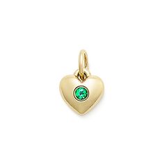 Wear your own birthstone or the birthstone of someone you love with our puffed Keepsake Heart Birthstone Charm. Available in all 12 James Avery birthstones, this charm is a heartfelt gift for birthdays, anniversaries or Mother's Day. Choose multiple birth James Avery Charms, Charms For Bracelets, Bracelets And Necklaces, James Avery, Emerald Necklace, Heart Gemstone, Birthstone Charms, Heartfelt Gifts, Beaded Chain