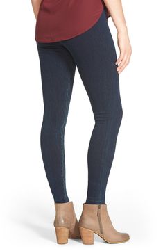 The look of your favorite skinny jeans meets the comfort of stretchy leggings, while a high waist adds just the right amount of control and a perfect fit. Pair them with loungewear on the weekends or dressier pieces for a night out on the town. Style Name:Lyssé High Waist Denim Leggings. Style Number: 1162871. Fitted Straight Leg Jeggings, Versatile Fitted Straight Leg Jeggings, High Rise Stretch Leggings, Versatile Style, High Waist Dark Wash Jeggings For Fall, Denim Blue Mid-rise Jeggings For Fall, Versatile Stretch Full Length Jeans, High Rise Dark Wash Jeggings For Fall, Fall Mid-rise Dark Wash Jeggings, High Waist Stretch Jeggings In Medium Wash