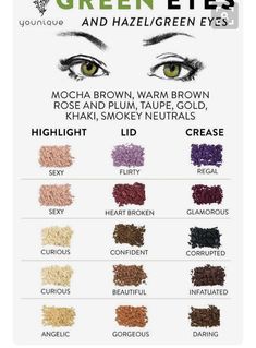 Hazel Brown Eyes, Grey Eye Makeup, Hazel Green, Natural Make Up Looks, Natural Make Up, Gray Eyes