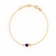 PRICES MAY VARY. 14K SOLID GOLD: Introducing the Gelin 14K Solid Gold Navy Blue Heart Bracelet – a captivating and stylish piece designed to express love and individuality. Meticulously crafted from high-quality 14k yellow gold, this bracelet embodies enduring beauty and exceptional craftsmanship. PERFECT FOR DAILY USE — The focal point of this bracelet is the navy blue heart charm, adding a pop of color and a touch of sophistication to the classic gold chain. The adjustable length, ranging from Blue Dainty Jewelry For Valentine's Day, Blue 14k Gold Heart Pendant Jewelry, 14k Gold Heart Jubilee Bracelet As Gift, Blue 14k Gold Jewelry With Heart Cut, Blue 14k Gold Heart Cut Jewelry, Elegant Blue Bracelets For Valentine's Day, Blue Heart-shaped Bracelets For Valentine's Day, Blue Heart-shaped Bracelet For Valentine's Day, Heart Cut Jubilee Bracelet Jewelry Gift