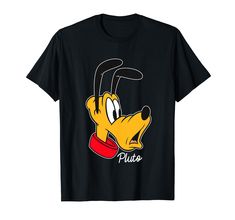 PRICES MAY VARY. Officially Licensed Disney Mickey And Friends Apparel for Women - Men - Youth - Toddler; Mickey And Friends T-Shirt; Holiday; Seasonal; Christmas; Vintage; Disneyland; Disney+; Disney Plus; Disney World; Present; Birthday; Pluto T-Shirt; Puppy; Dog; 19DNMC00009A-001 Lightweight, Classic fit, Double-needle sleeve and bottom hem Disney Surprise, Disney Apparel, Surprise Face, Friends T Shirt, Present Birthday, Vintage Disneyland, Friends Tshirt, Big Face, Disney Disney