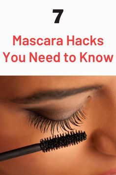 Mascara Hacks, Fiber Lash Mascara, Full Lashes, Makeup Tricks, Eye Mascara