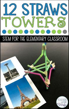 Stem Tower Challenge, Grade 3 Structures, Straw Tower Stem Challenge, Architecture Stem Activities, Stem With Straws, Eiffel Tower Stem Challenge, Structures Grade 3 Science, Stem Day Activities For Kids, Architecture Activities