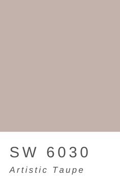 the words sv 60 30 artistic taupe are shown