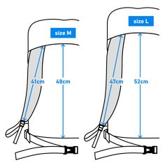 the size and width of an armband with measurements for each side, from top to bottom