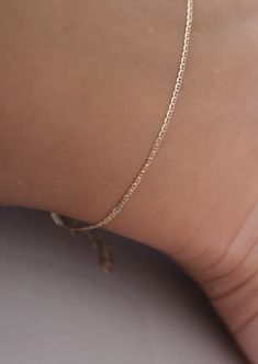 River Anklet - house of lolo Delicate Chain Yellow Gold Anklet, Delicate Yellow Gold Anklet For Gift, Delicate Yellow Gold Anklet As Gift, Yellow Gold Delicate Chain Anklet, Elegant Yellow Gold Anklets With Delicate Chain, Elegant Gold Anklets In 14k Gold Filled, Elegant 14k Gold-filled Gold Anklets, Minimalist 14k Gold Filled Anklet As Gift, Dainty 14k Gold Anklets