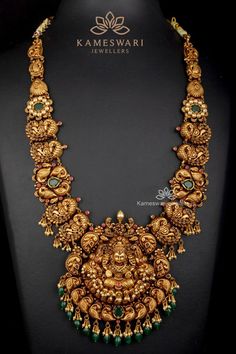 Jewelry Elegance Redefined: Discovering Unique Aesthetic Trends Kameswari Jewellers, Bridal Necklace Designs, Gold Jewels Design, Neck Pieces Jewelry, Antique Necklaces Design, New Gold Jewellery Designs, Fancy Jewelry Necklace, Perfect View