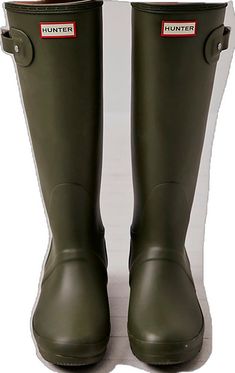 Rain Boots With Rubber Sole For Fall Season, Classic Rain Boots For Fall Outdoor, Classic Rain Boots For Fall Outdoor Activities, Classic Rain Boots For Outdoor Fall Use, Classic Waterproof Rain Boots, Classic Waterproof Rain Boots With Round Toe, Classic Waterproof Rain Boots For Rainy Weather, Hunter Wellies, Boho Clothing