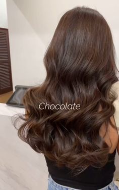 Dark Roots Light Brown Hair, Light Brown Hair On Black Hair, Brown Hair Colors Chocolate Medium, Asian Brown Hair Color, Brown All Over Hair Color, Latte Brown Hair Color, Dark Brown Asian Hair, Choc Brown Hair, Cinnamon Brunette Hair