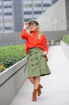 Army Green Skirt Outfit, Green Skirt Outfit, Army Green Skirt, Los Angeles Photography, Photography Los Angeles, Blogger Street Style, Fashion Nova Outfits, Green Olive, The Hunter