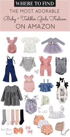 Amazon Outfits, Clothes For Babies, Child Boy, Toddler Girl Style, Newborn Outfit, Stylish Baby, Baby And Toddler, Trendy Baby