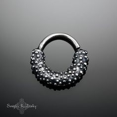 "Sterling Silver Septum Ring, Daith Hoop Earring, also fits Helix, Daith, Tragus, Cartilage Earring Jewelry, Indian Granulated Unique Earring, available in 16g or 18g oooo Piercing rings are super on-trend jewelry. Find a piercing ring that works best for your personality. You could go subtle and rock a simple one, or you can go bold and wear one that's colorful! This piercing ring, taken from my BUBBLES Collection, is made of 925 sterling silver. It is lightweight, comfortable and easy to wear, Silver Internally Threaded Small Hoop Belly Ring, Silver Internally Threaded Hoop Body Jewelry, Silver Hoop Belly Rings, Silver Metal Septum Ring As Gift, Silver Small Hoop Belly Rings As Gift, Gift Silver Metal Septum Ring, Internally Threaded Silver Hoop Nose Rings, Silver Internally Threaded Hoop Nose Rings, Nickel-free Small Hoop Silver Belly Rings