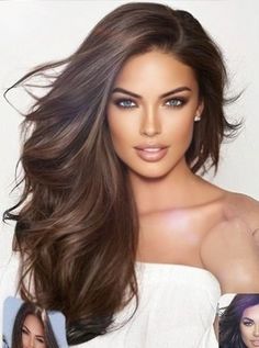 Choppy Bob Hairstyles For Fine Hair, Brunette Makeup, Choppy Bob Hairstyles, Simple Wedding Hairstyles, Bob Hairstyles For Fine Hair, Hairstyle Look, Real Girls, Beautiful Ladies, Beautiful Smile