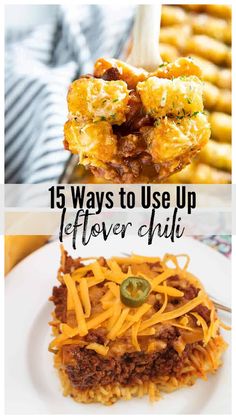 the top five ways to use up leftover chili