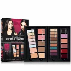 This palette features four palettes of essential lip, cheek, and eye colors to create endless looks on their own, or mix with transformers to create over 76 additional eye shadows, 18 lipstick colors, and four blush tones that let you play with a new look every day. Each palette pops in and out for effortless on-the-go customization.  30-piece Set includes: 10 Photo Op Eyeshadows:  Size: 0.28 oz, each - Colors: Vanilla (matte warm ivory), Washed Out (shimmer pale pink), Nude (matte light brown), Lips Color, Smashbox Cosmetics, Sephora Sale, Smashbox Makeup, Rose Gold Sparkle, Makeup Palettes, Custom Eyes, Blush Tones, Highlighter Makeup