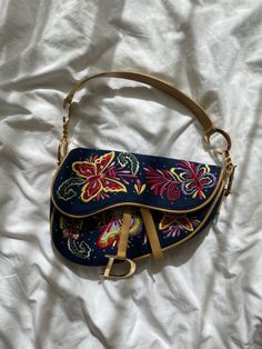 Mediterranean Maximalism, Vintage Dior Saddle Bag, Dior Vintage Bag, Vintage Dior Bag, Aesthetic Bag, Vintage Designer Bags, Dior Saddle