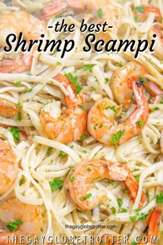 the best shrimp scampi pasta recipe