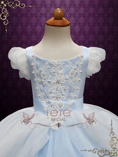 Ball Gown Photoshoot, Cinderella Ballgown, Cinderella Ball Gown, Cinderella Dress For Girls, Girls Size Chart, Gown Photoshoot, Cinderella Ball, Cinderella Blue, Cinderella Dress