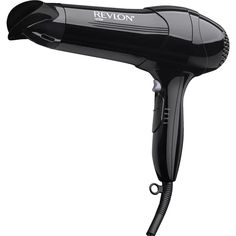 Ultra lightweight hair styler features: 3 heat/3 speed settings, cool shot button, protective anti-slip bumpers, and a hanging ring. Includes concentrator attachment and removable end cap. 2 year warranty. Best Affordable Hair Dryer, Hair Dryer Brands, Hair Dryers, Hair Styler, Fun Shots, Dry Hair, Revlon, Hair Dryer, Quick Dry