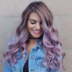 Best Ombre Hair, Hair Color Plum, Curly Color, Pulp Riot Hair Color, Purple Ombre Hair, Ombre Hair Blonde, Bright Hair Colors