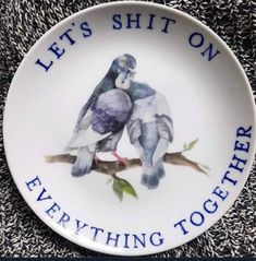 Love Wall, Vintage Plates, Antique Stores, Bored Panda, Plates On Wall, Funny Gifts, Happy Valentine, Being Ugly, Decorative Plates