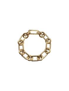 Laura Lombardi — Cresca Bracelet Gold-tone Paperclip Bracelet With Rectangular Links, Metal Chain Bracelet With Rectangular Links, Classic Chunky Link Chain Bracelet, Classic Chunky Chain Link Bracelets, Modern Tarnish-resistant Oval Link Bracelets, Modern Tarnish-resistant Oval Link Bracelet, Classic Metal Bracelets With Rectangular Links, Modern Gold Bracelet With Adjustable Chain, Modern Solid Chain Link Bracelet