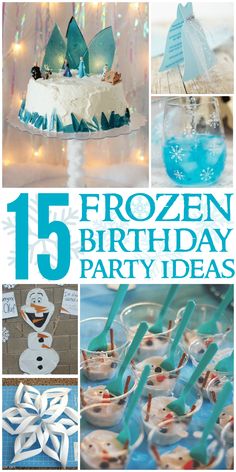 frozen birthday party ideas for kids and adults