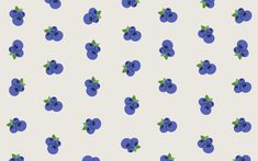 blueberries with green leaves on a white background seamless wallpaper pattern stock photo