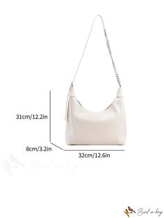 BirdinBag - Stylish Multi-functional Shoulder Bag for Women Versatile Pouch Bags With Adjustable Handle, Everyday Solid Color Bag With Adjustable Handle, Bags With Adjustable Handle For Everyday Use, White Hobo Bag With Adjustable Handle For Everyday, White Hobo Bag With Adjustable Handle, White Hobo Shoulder Bag With Adjustable Handle, Versatile Bags With Adjustable Handle For Daily Use, Versatile Daily Bag With Adjustable Handle, Versatile Daily Use Bag With Adjustable Handle